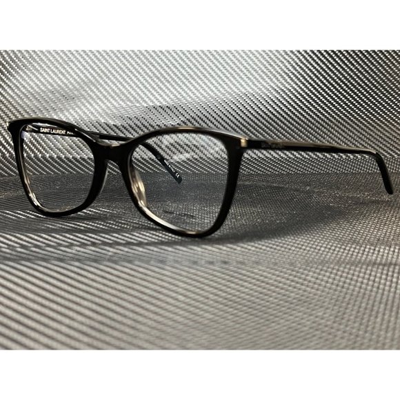 Saint Laurent Black Cat Eye Women Eyeglasses - Picture 1 of 4